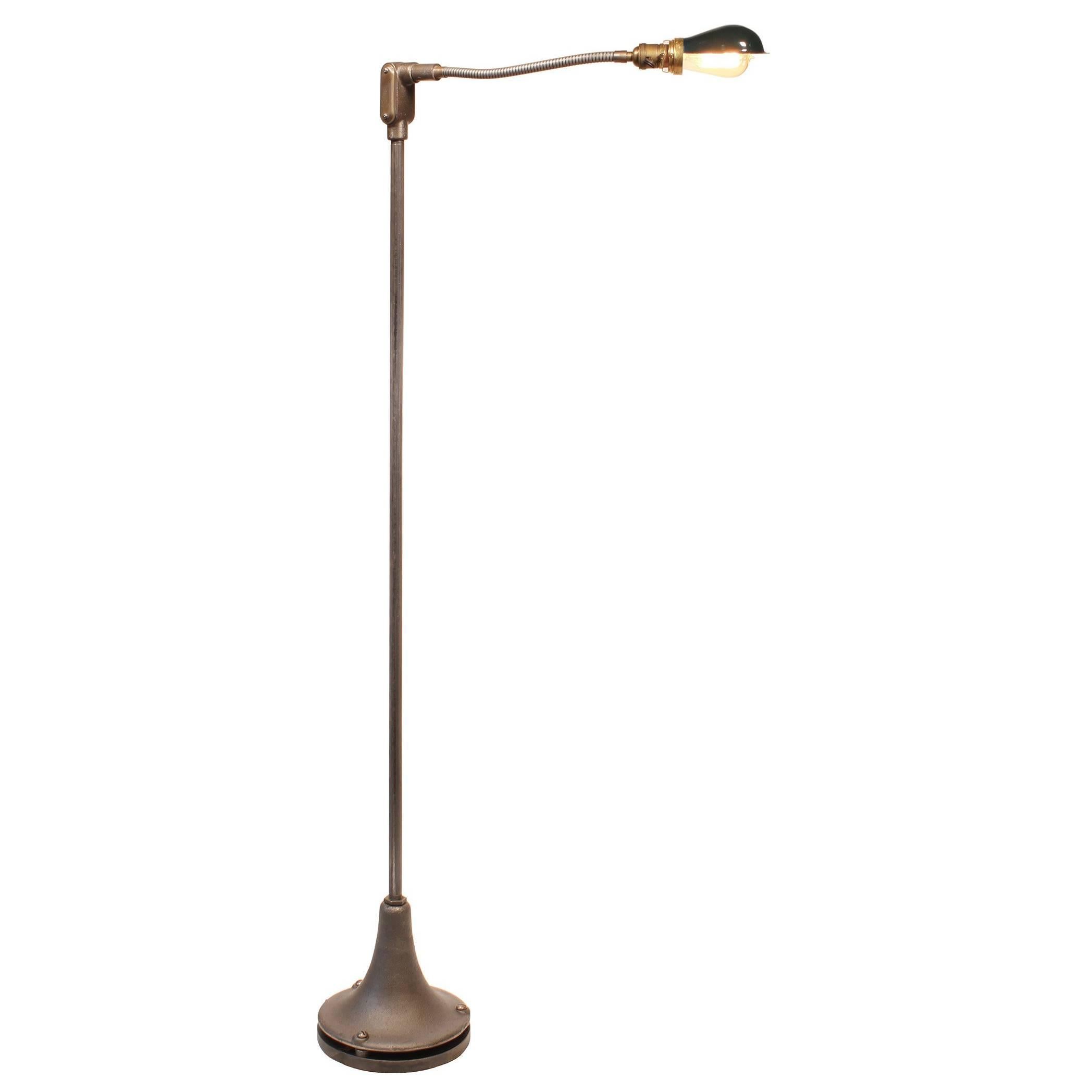 The Gramercy Park Hotel Floor Lamp with Metal Shade For Sale