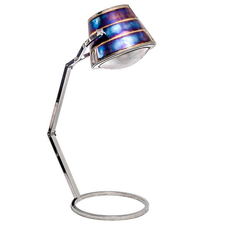 Aircraft Exhaust Standing Lamp For Sale
