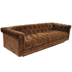 Vintage 8ft Dunbar Wormley Party Sofa