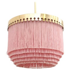 Pink Hans-Agne Jakobsson Ceiling Lamp Model T601/M, 1960s