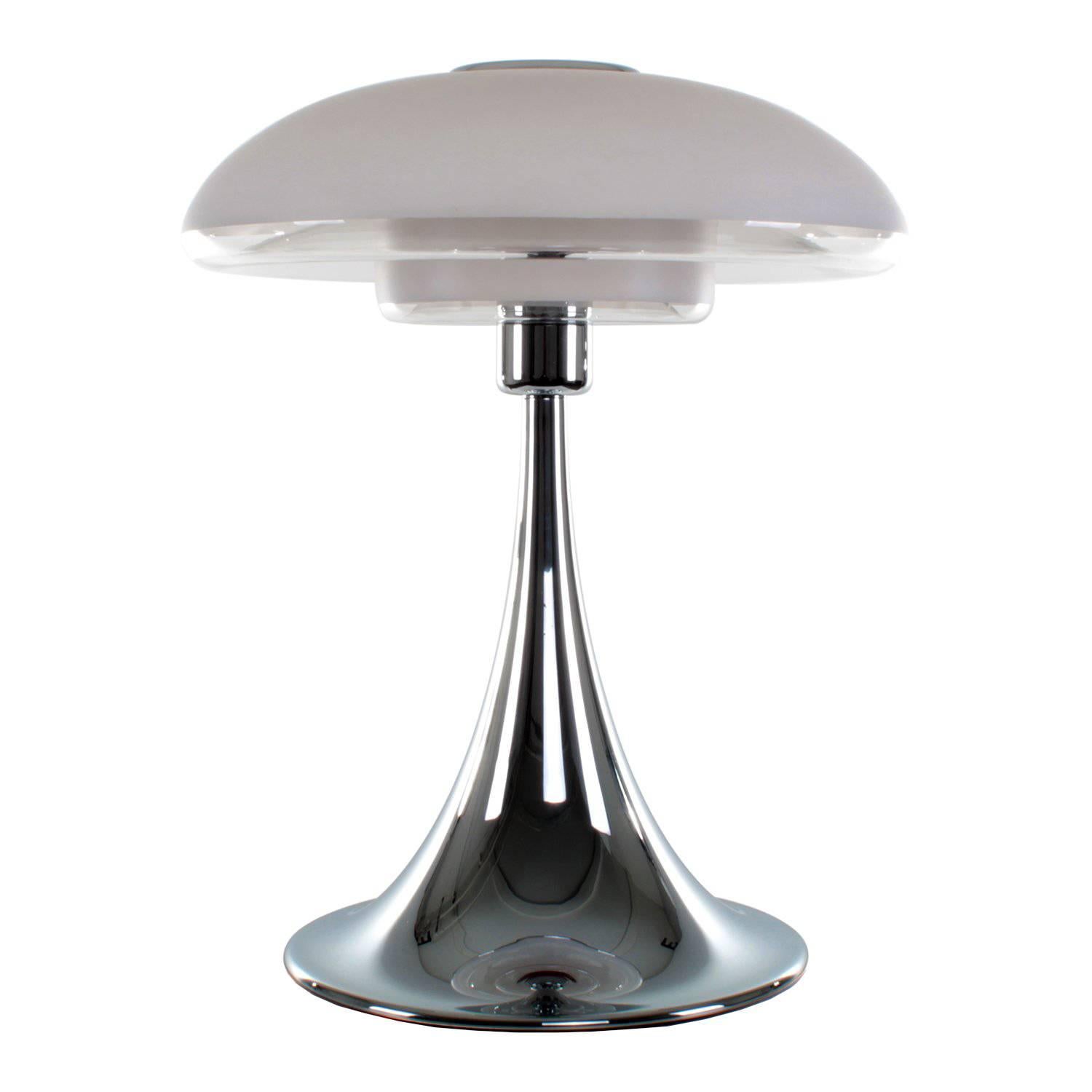 VP Europa, Large Table Lamp, Verner Panton, Louis Poulsen, 1977, Extremely Rare For Sale
