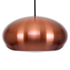Vintage Medio, Copper Pendant by Jo Hammerborg, 1966, Fog 
Mørup in Near Mint Condition