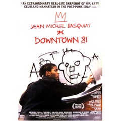 Basquiat:: affiche d'exposition du film Downtown 81