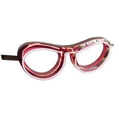 Absolutely Fabulous 1950s Pink Neon Eyeglass Sign