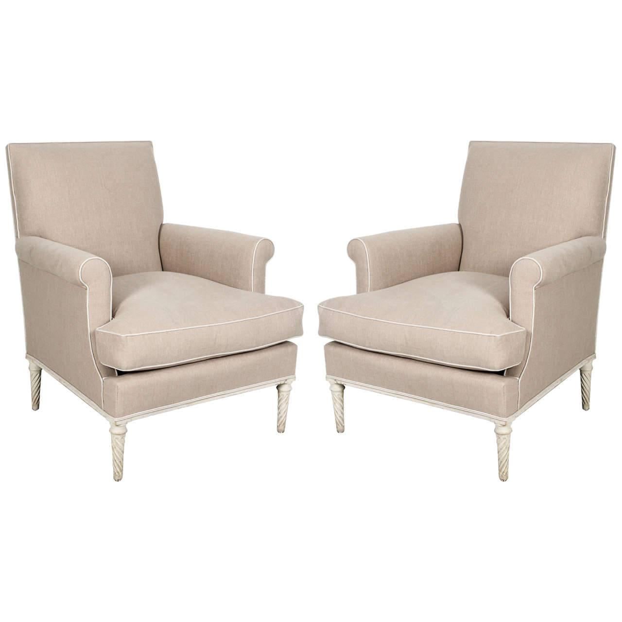 Pair of Armchairs by Maison Carlhian For Sale