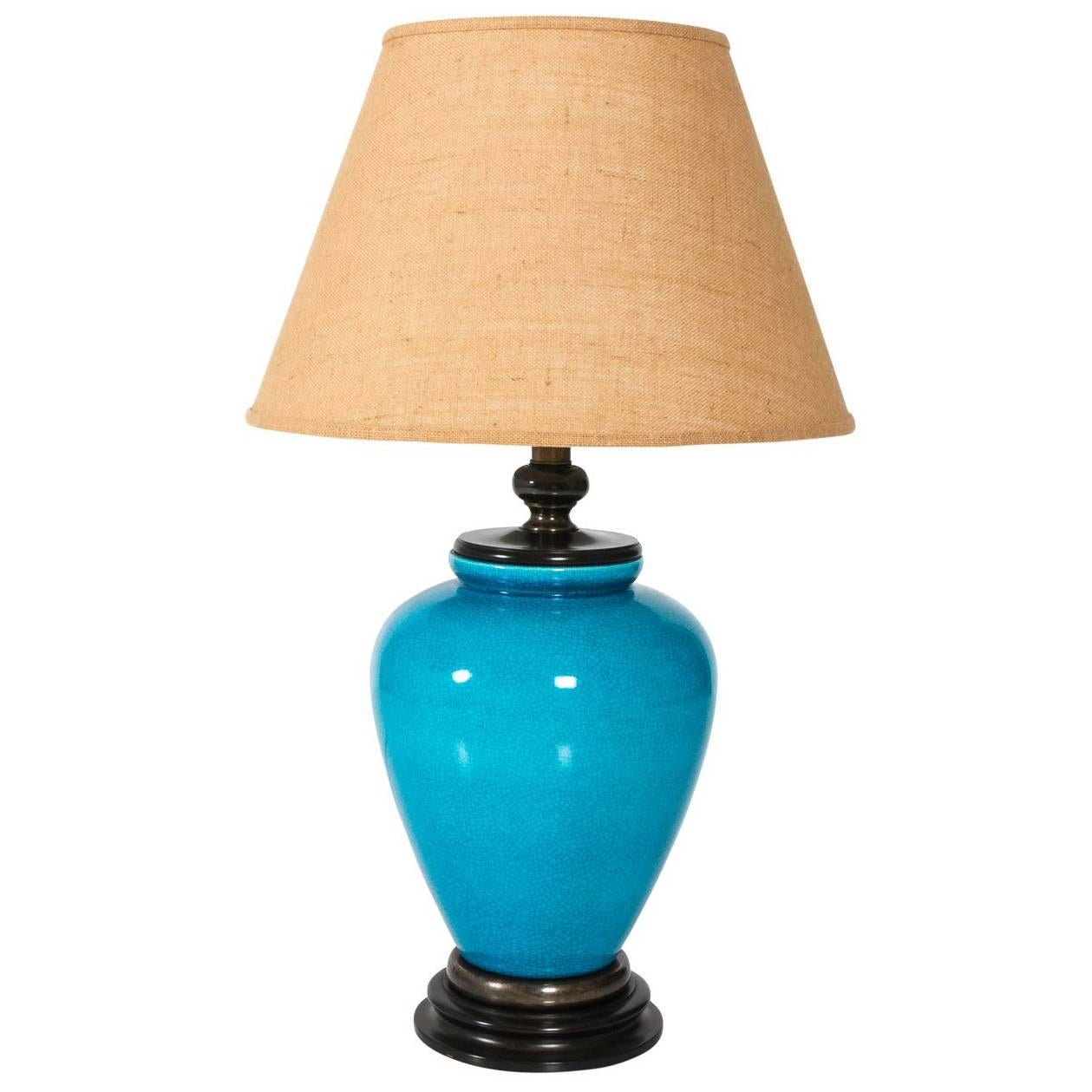 Large Midcentury Table Lamp