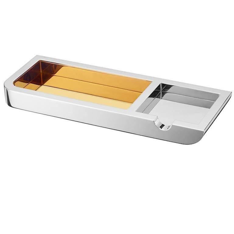 Bureau d'Architecte Pencil Notes Tray by Joseph Dirand & Puiforcat For Sale