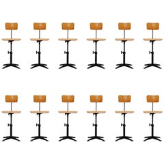 Friso Kramer Drafting Chair Set Ahrend de Cirkel, 1963