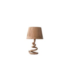 Lampe de bureau en corde Audoux-Minet