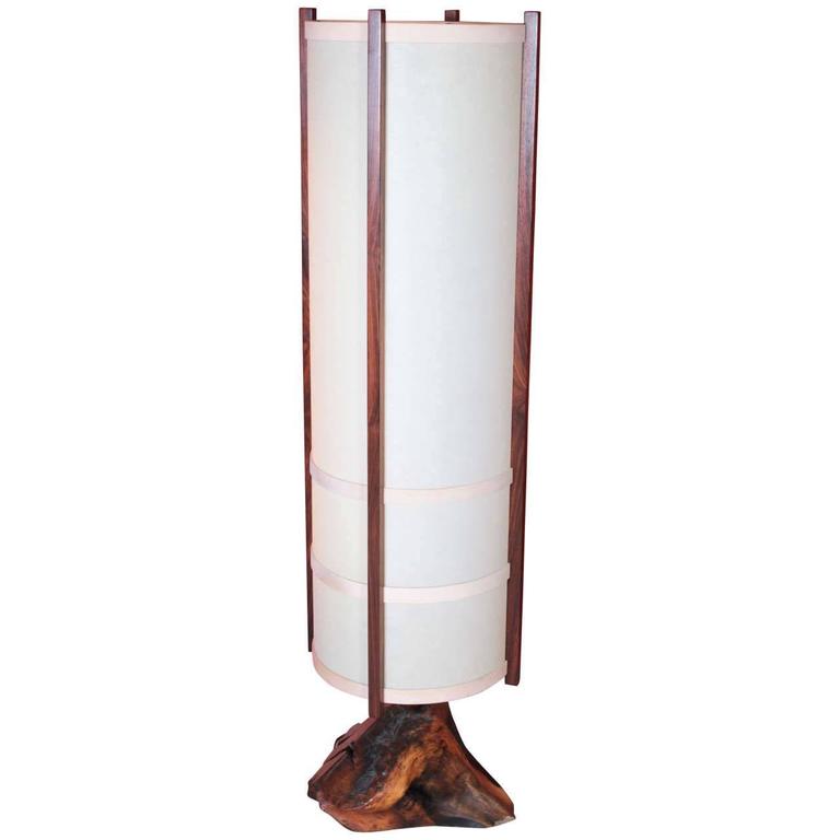 Nakashima, 1965 "Kent Hall" Floor Lamp For Sale at 1stDibs