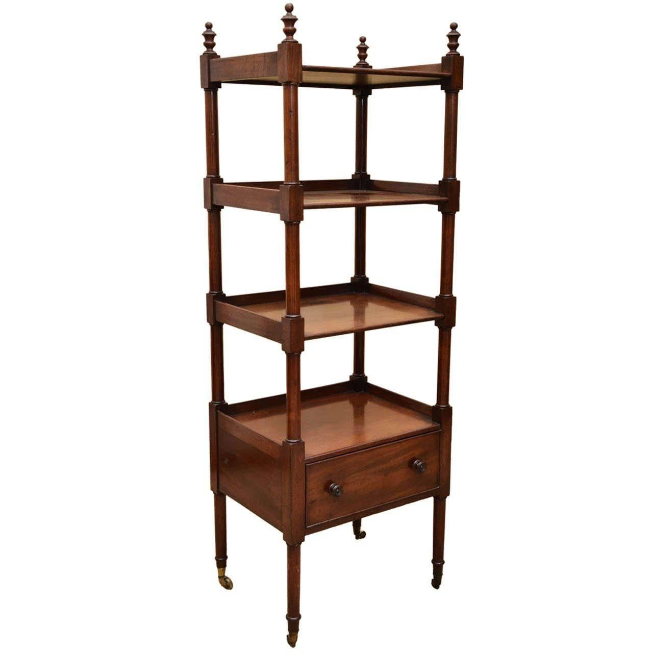 Early 19th Century Mahogany Étagère For Sale