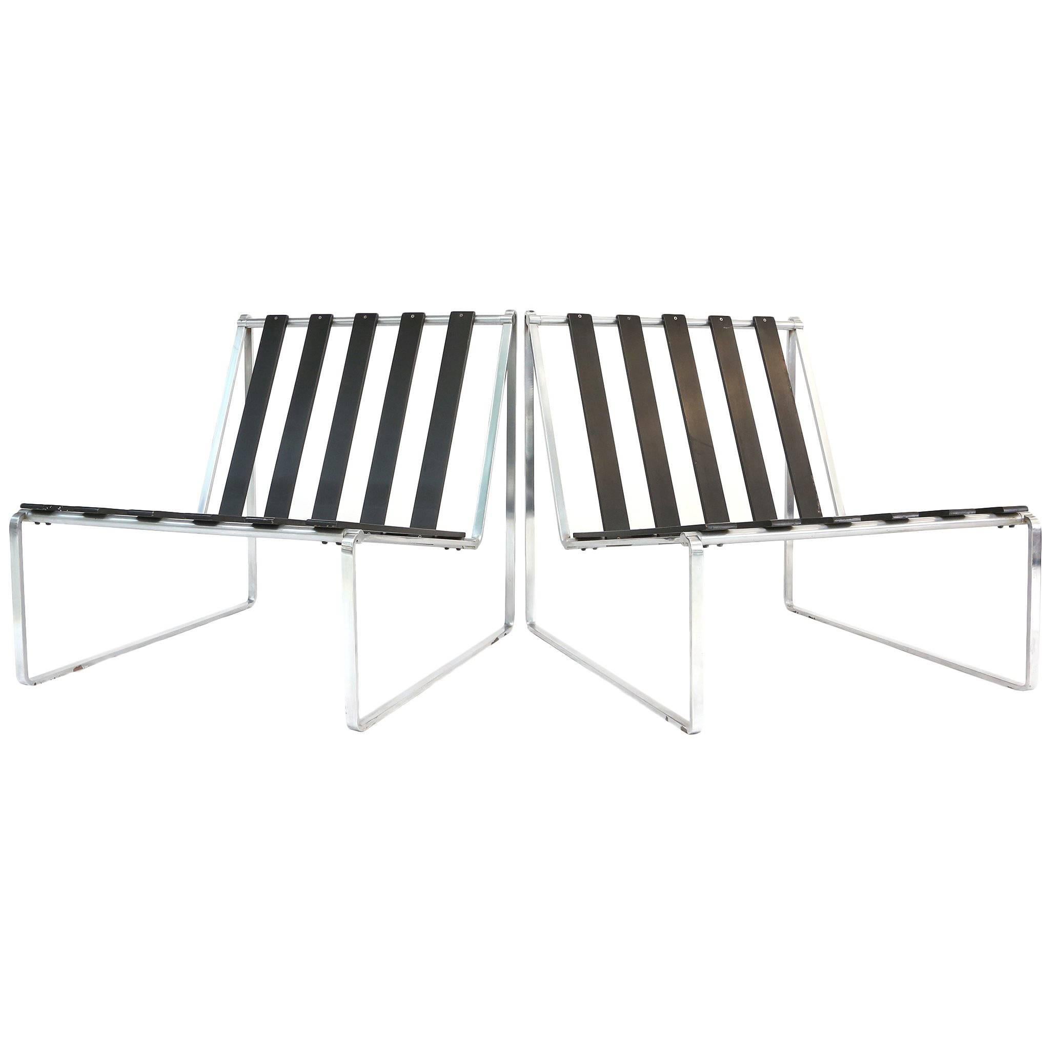 Pair of Kho Liang Le Artifort Lounge Chairs