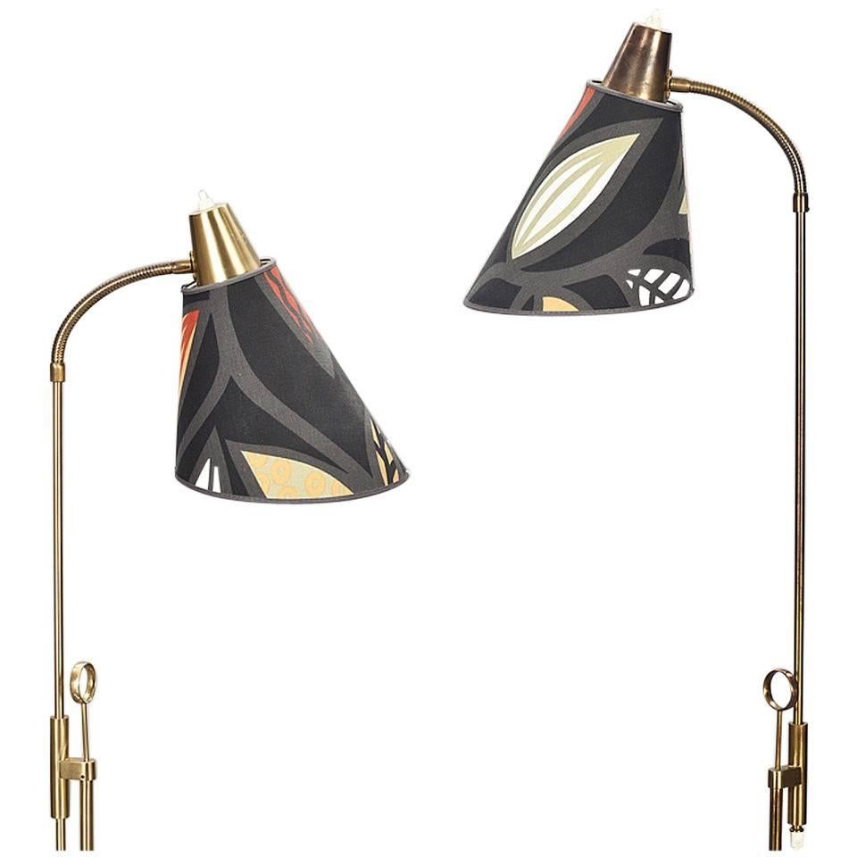 Pair of Floor Lamps by Falkenberg