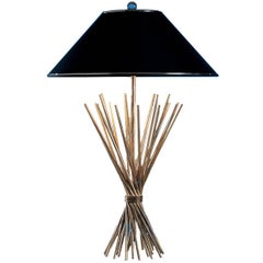 Straw-Like Table Lamp