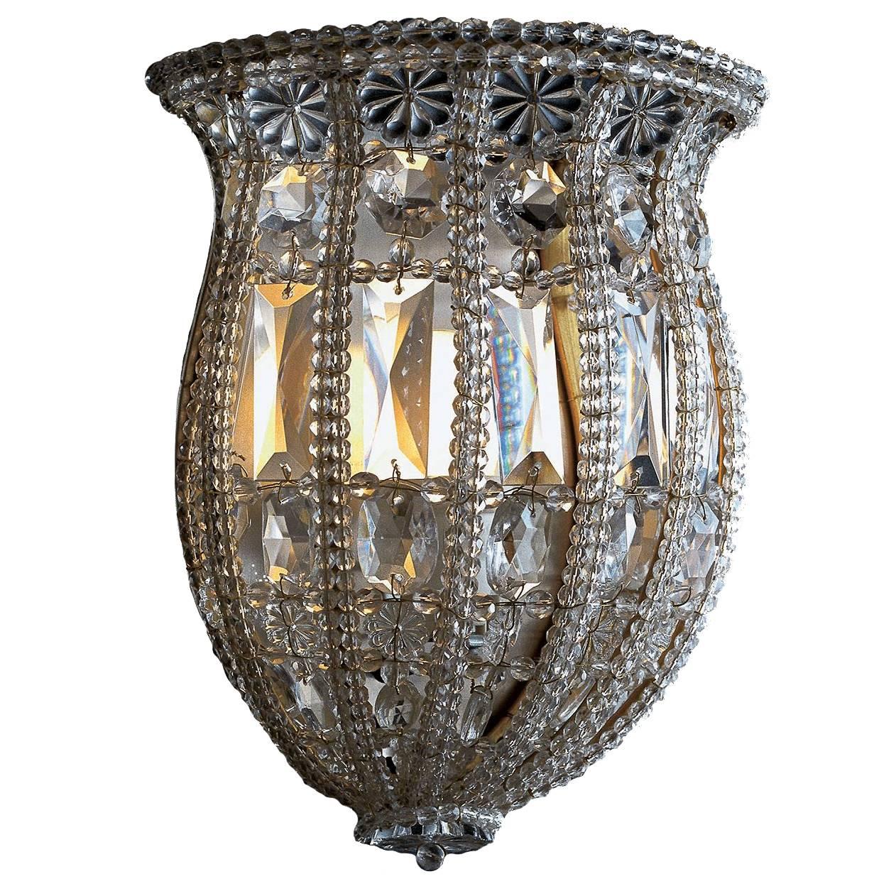 Crystal Sconce