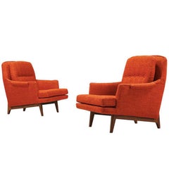 Roger Sprunger Model #484 Easy Lounge Chairs for Dunbar