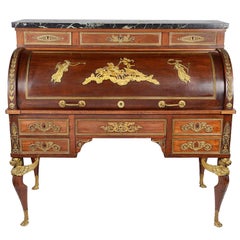 19th Century French Louis XVI Style Empire Bureau