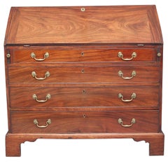 18th Century mahogany bureau