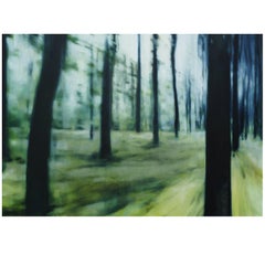 2016 Chiara Tagliazucchi Oil on Canvas Contemporary Painting “Pathless wood..."