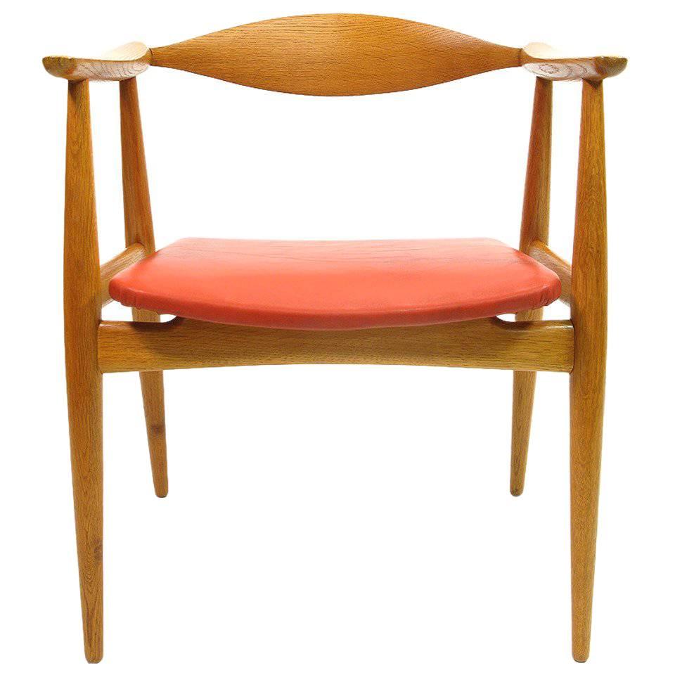 Oak CH-35 Chair by Hans Wegner