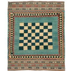 Vintage Persian Kilim Flat-Weave Rug