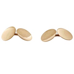 1960s Larter & Sons for Tiffany & Co. Double-Sided Gold Cufflinks
