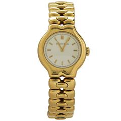 Tiffany & Co. Ladies Yellow Gold Tesoro Wristwatch