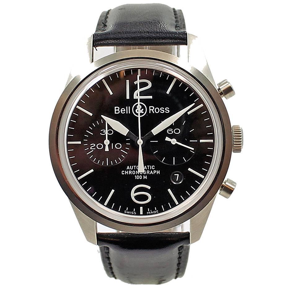 Bell & Ross 126 Chronograph Automatic Wristwatch  For Sale