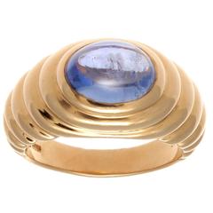 Bulgari Sapphire Gold Ring