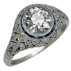 Diamond Sapphire Ring