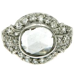 Authentic Art Deco Diamond Gold Ring