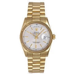Rolex Yellow Gold President Day-Date Automatic Winding Wristwatch 118238