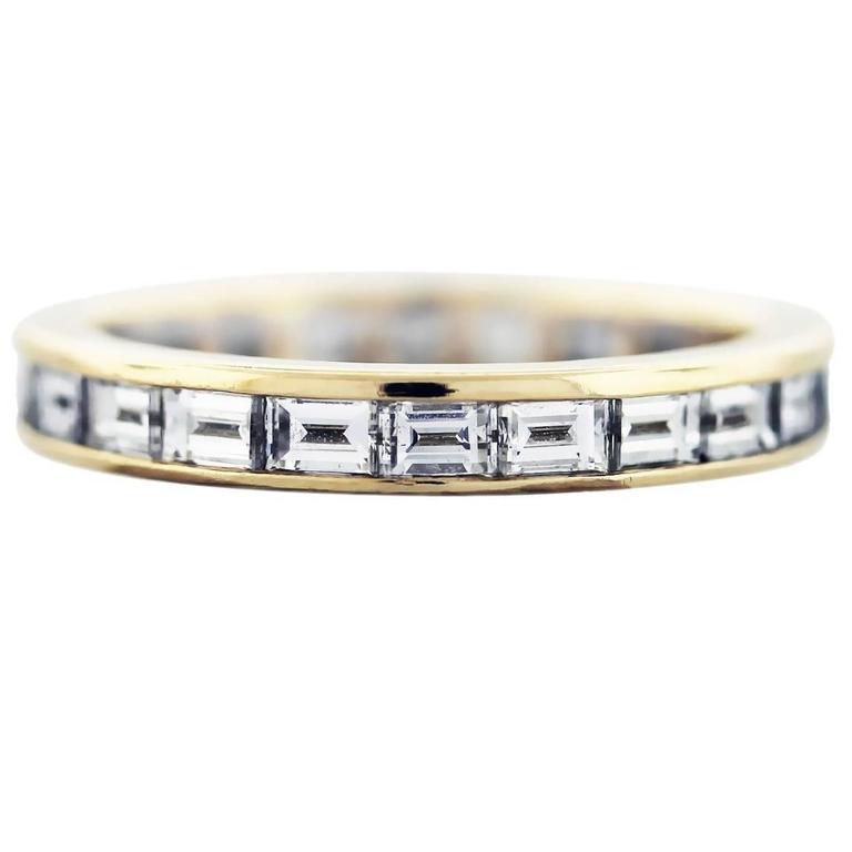 Baguette Cut Diamond Eternity Band 