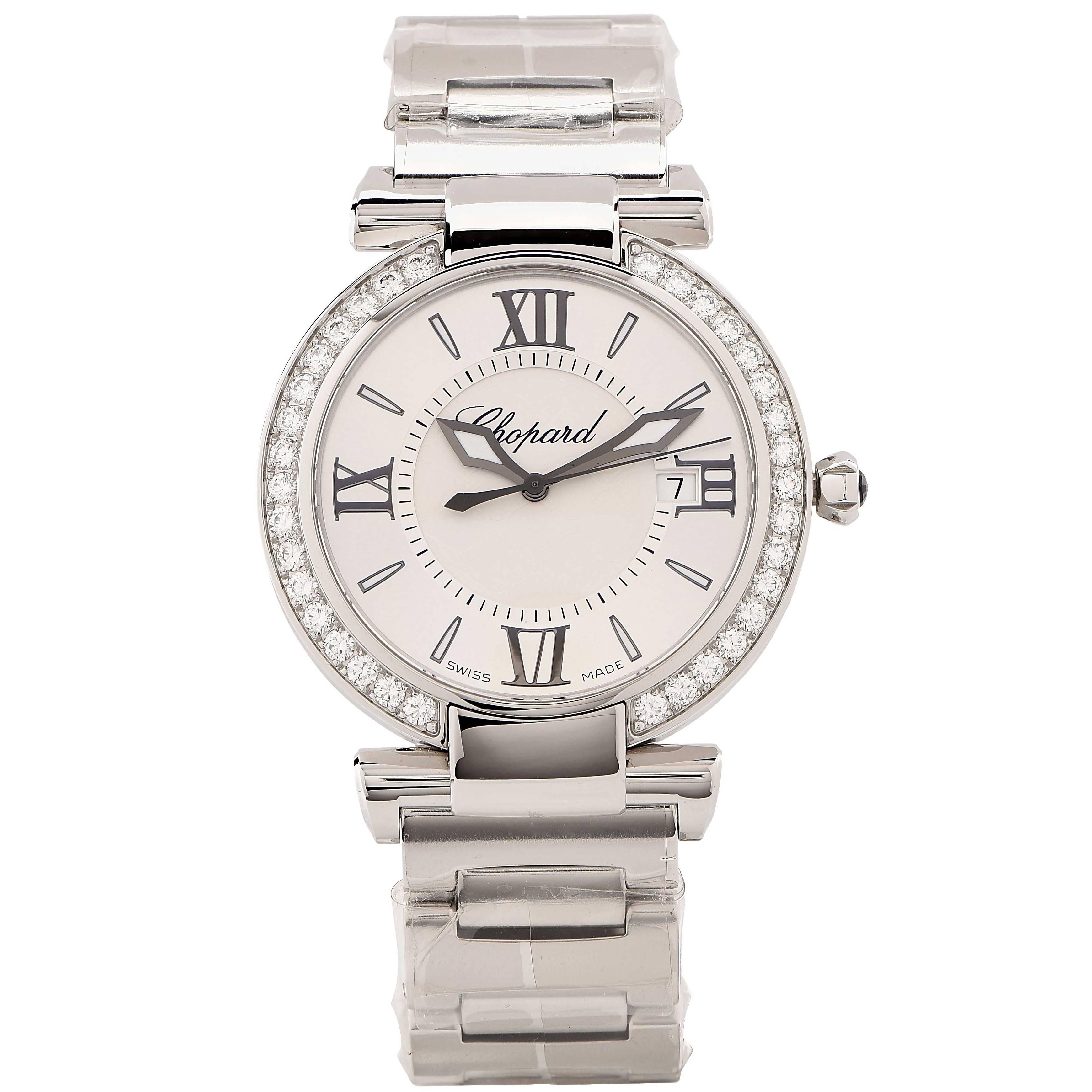 Chopard Ladies Stainless Steel Imperiale Quartz Wristwatch For Sale