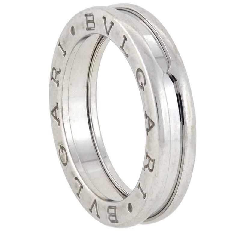 wereld regelmatig Veel Bulgari Modern B.Zero1 Single Band gold Ring For Sale at 1stDibs | bulgari  jewelry, single band ring, bvlgari white gold ring