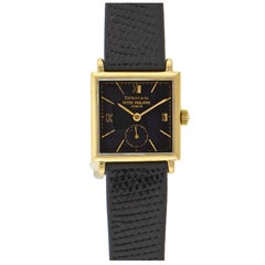 Used Patek Philippe Tiffany & Co. Yellow Gold Manual Wristwatch