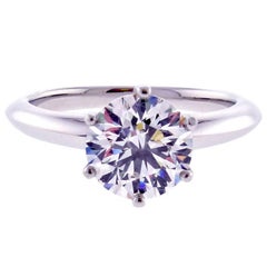 Tiffany & Co. 1.75 Carat Diamond Engagement Ring