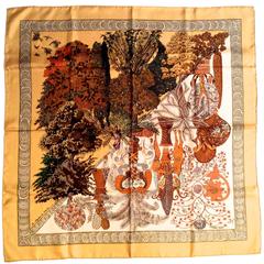 Hermes Scarf - 100% Silk