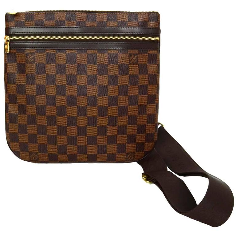 Louis Vuitton Damier Bosphore Pochette Crossbody Bag GHW For Sale at 1stdibs