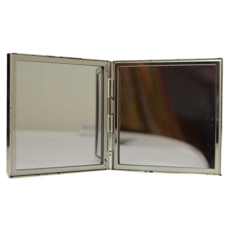 Vera Wang Silver Compact Mirror