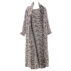 Gianfranco Ferre Dress and Coat Ensemble, Circa 1990's 3
