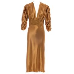 Jean Paul Gaultier Silk Charmeuse Dress, Circa 1990's 9