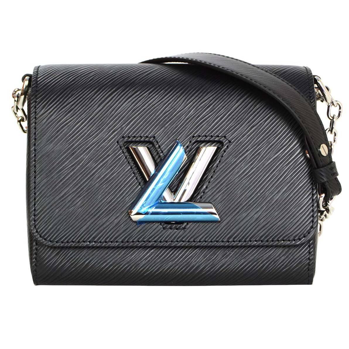 Louis Vuitton NEW Black Epi Twist PM Bag SHW rt. $3,250 at 1stdibs