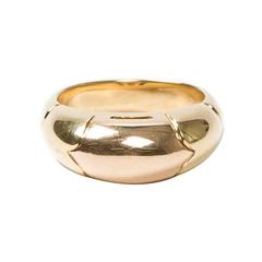 Tronchetto Yellow And Pink Gold Ring