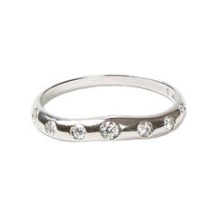 Corona Solitaire Platinum Ring