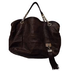 Louis Vuitton Brown Leather Bag 4