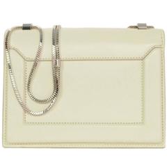  3.1 Philip Lim Ivory Mini Structured Flap Shoulder Bag SHW rt. $695