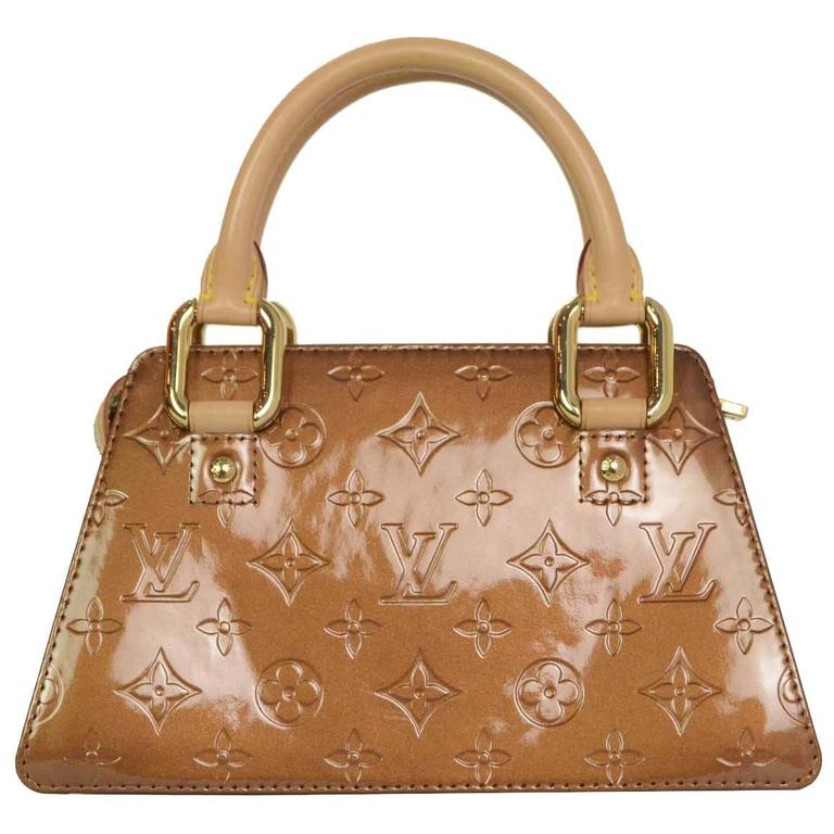 Louis Vuitton Forsyth Bronze Monogram Vernis Handbag
