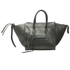 Céline Evergreen Python Medium Phantom Luggage Tote, 2012