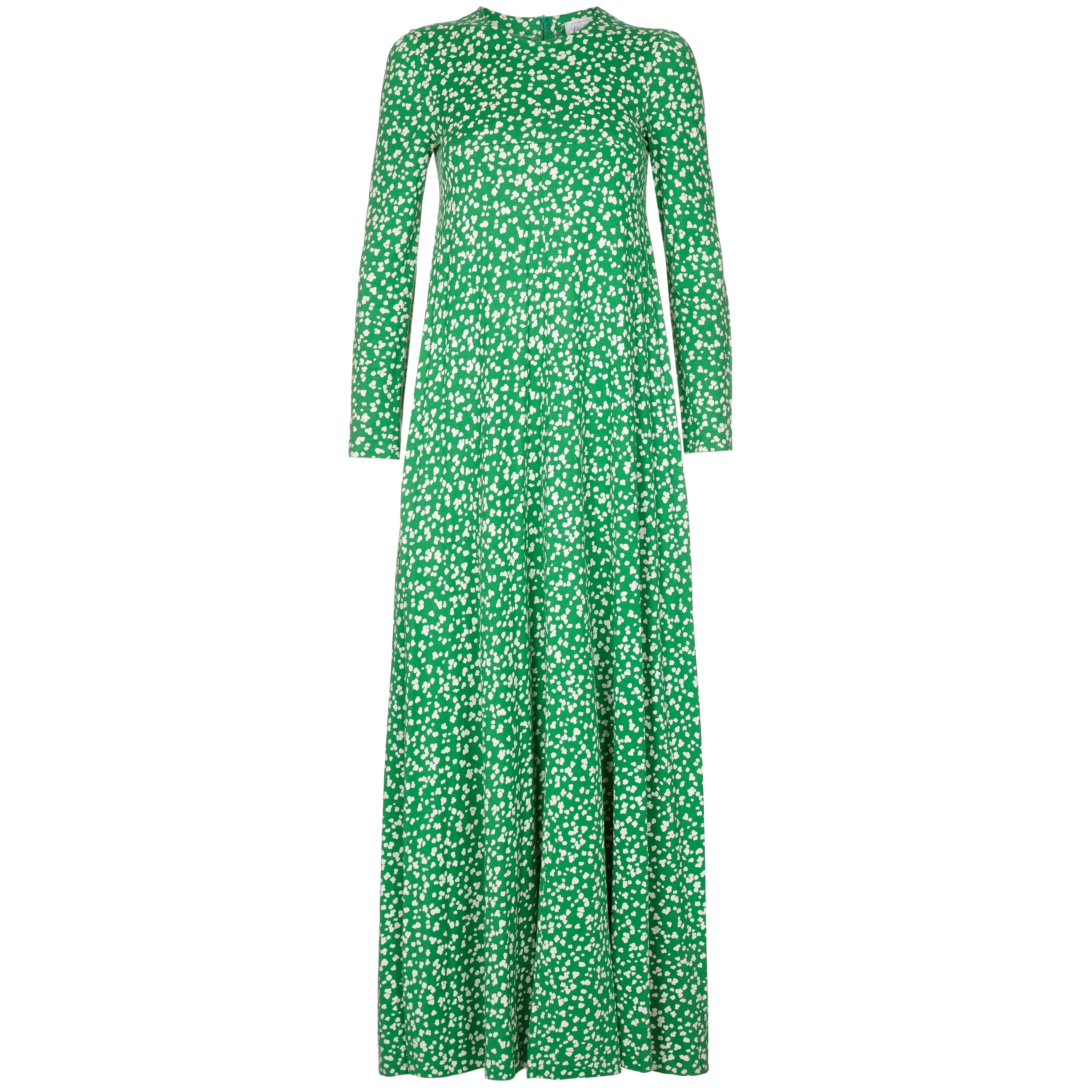 1970s Diane von Furstenberg Maxi Dress
